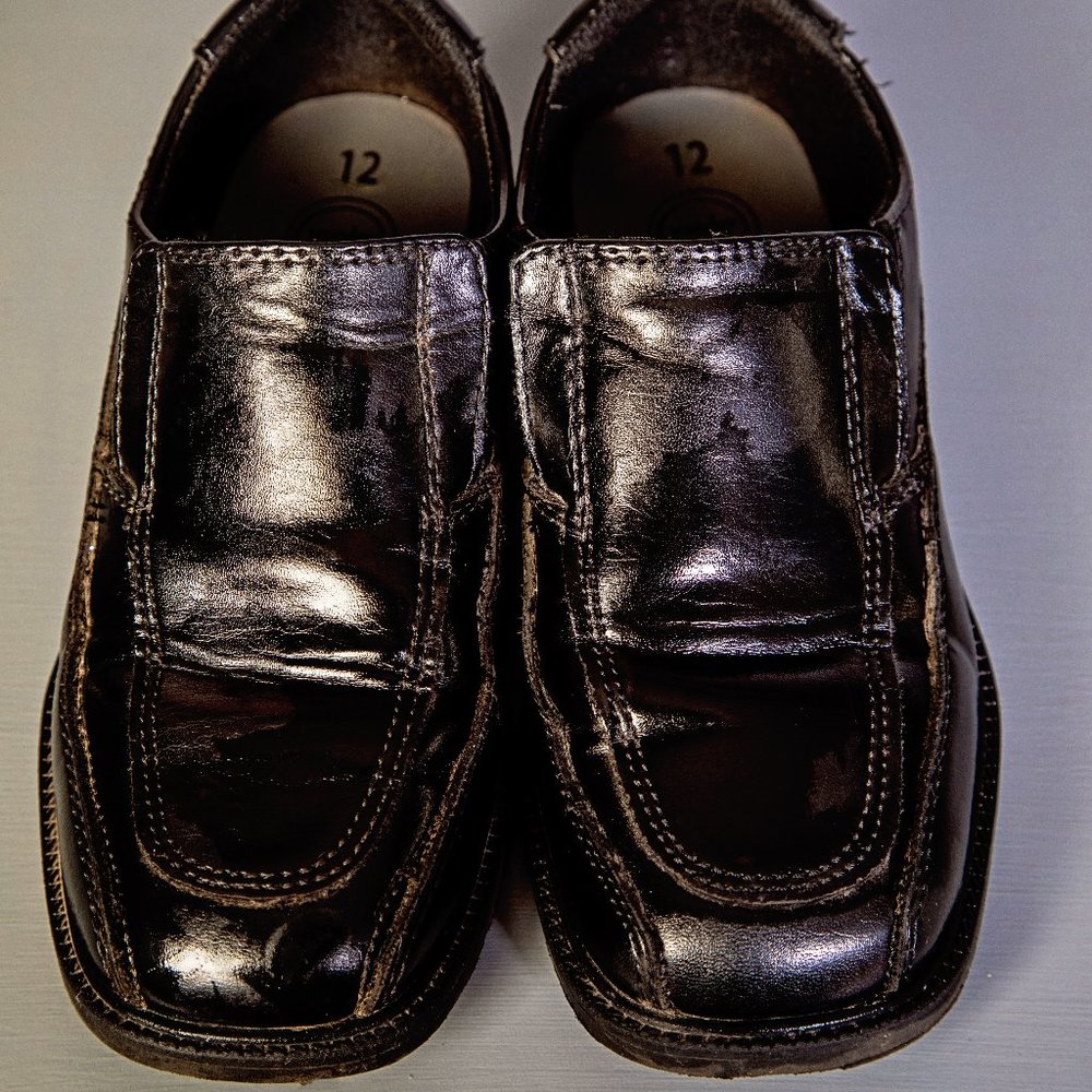 Black Boys Dress Shoes